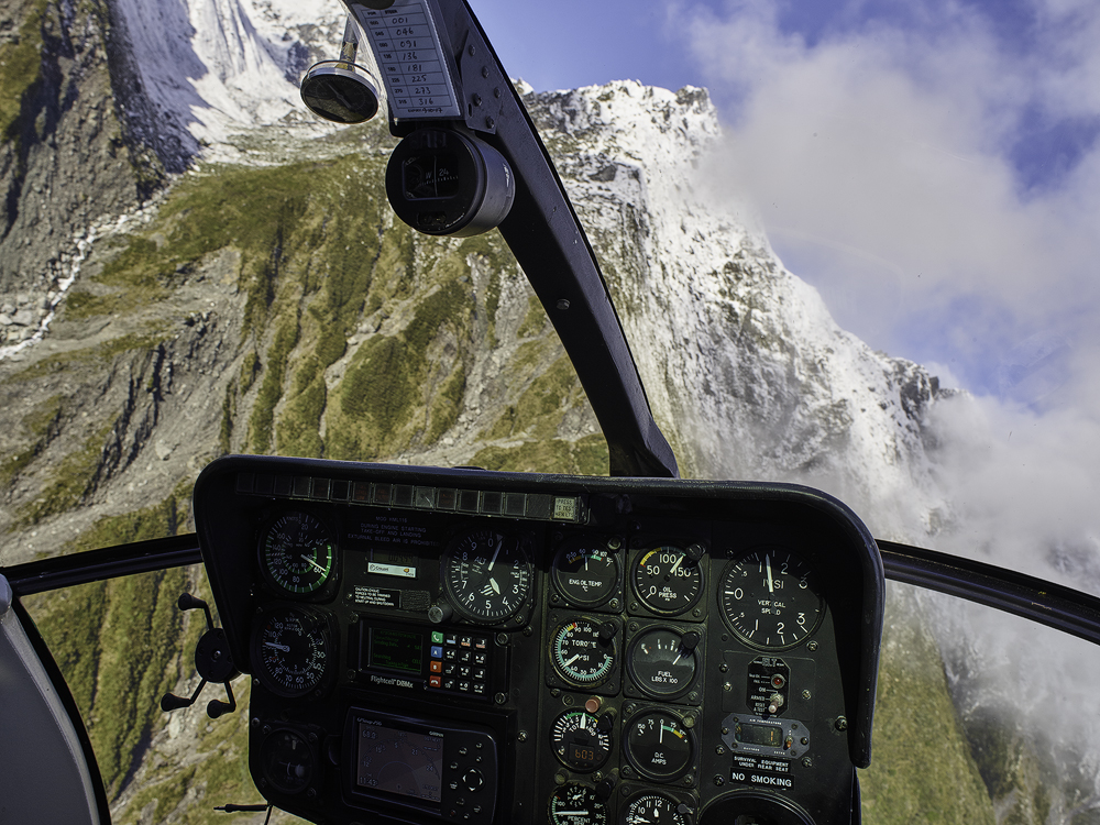 A view from Scott's chopper